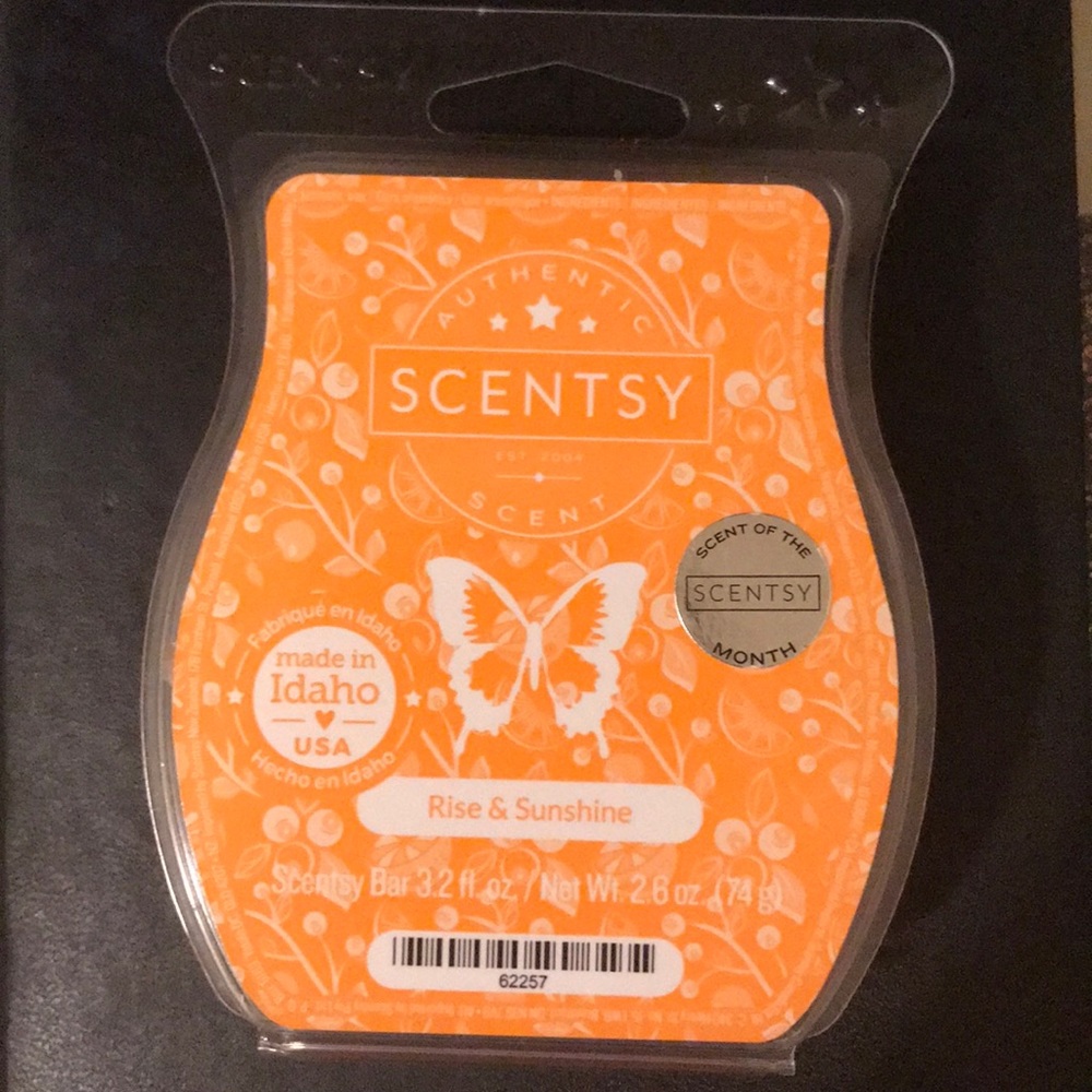 Scentsy bar Rise &Sunshine July Scent of the month
